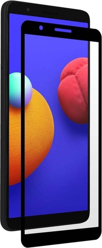 LuxeBass Screenprotector geschikt voor Samsung Galaxy A01 Core - glas scherm - bescherming