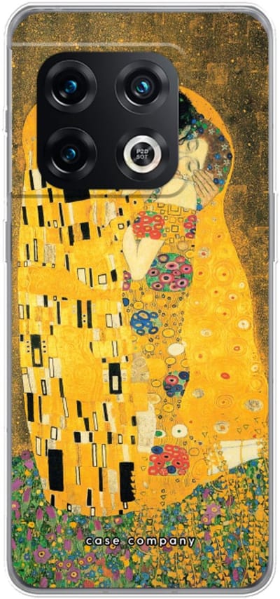 Case Company® - Hoesje geschikt voor OnePlus 10 Pro hoesje - Der Kuss - Soft Cover Telefoonhoesje - Bescherming aan alle Kanten en Schermrand