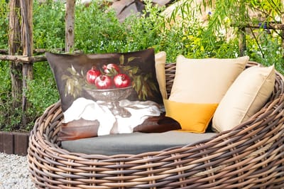 Buitenkussens - Granaatappels - Klassiek - Vintage - 60x40 cm - Weerbestendig