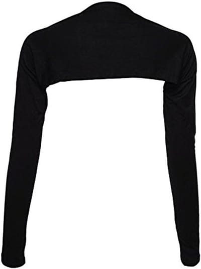Elegante Bolero Shrug voor Dames met Lange Mouwen, Perfect voor Hijab en Modeaccessoires, One Size