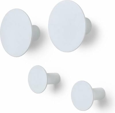 Blomus PONTO wandhaken lichtgrijs (set/4)