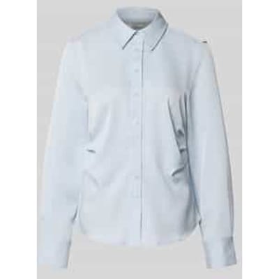 Regular fit blouse met lange mouwen met overhemdkraag