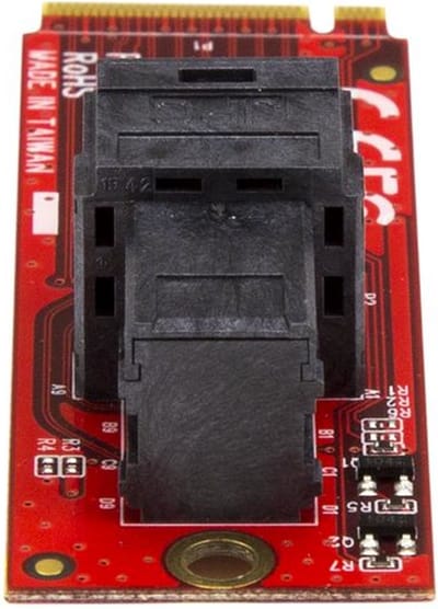 StarTech.com U.2 (SFF-8643) to M.2 PCI Express 3.0 x4 Host Adapter Card for 2.5" U.2 NVMe SSD - interfaceadapter - SAS - M.2 Card