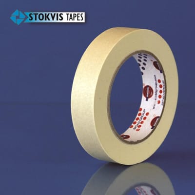 Stokvis Afplaktape M451 19mm 50M Wit 60grc