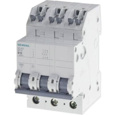 Siemens 5SJ63166KS 5SJ6316-6KS Zekeringautomaat 16 A
