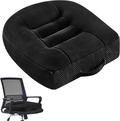 Ergonomisch Orthopedisch Zitkussen 40 x 40 cm voor Auto, Stoel en Rolstoel - Comfortabel en Ondersteunend Kussen voor Volwassenen