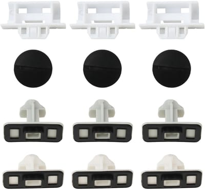Dailygoods - 23 Stuks Auto Zijrok Behoud Clip Set