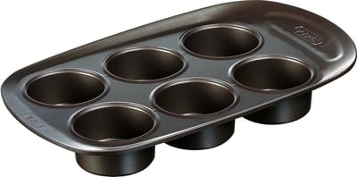 Muffinvorm voor 6 Muffins - Pyrex | Asimetria