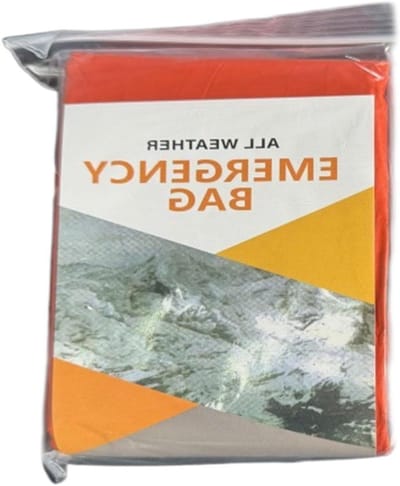 Survival Slaapzak - Nooddeken Outdoor - Kamperen en Wandelen - Thermisch Waterdicht - 210 x 90 cm - Oranje