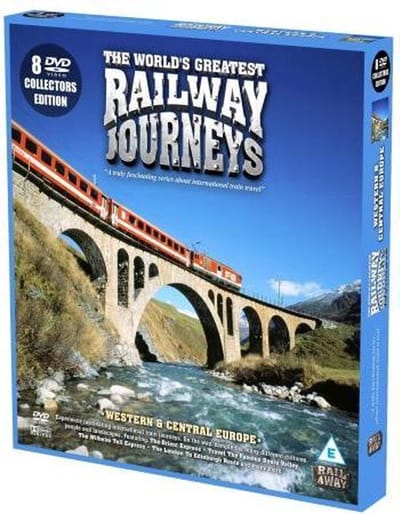 Rail Away: The World's Greatest Railway Journeys: Western & Central Europe 8-Disc Collector's Edition
