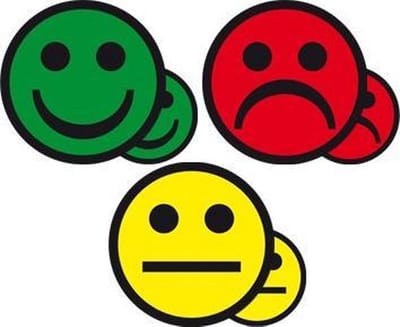 Magnetische smiles 2,5cm (mix set)