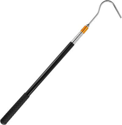 Allecta - Draagbare Telescopische RV Luifel Trekstang 50-160cm met Rubberen Handvat - Voor Tent Schuilplaats