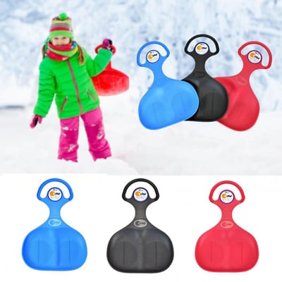 Allerion® Glijschotel Slee met Handvat - Plastic Kunststof Slee - Sleeën - Slee - 1 stuk