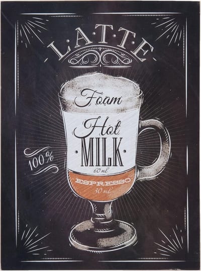 Tekstbord 30*1*40 cm