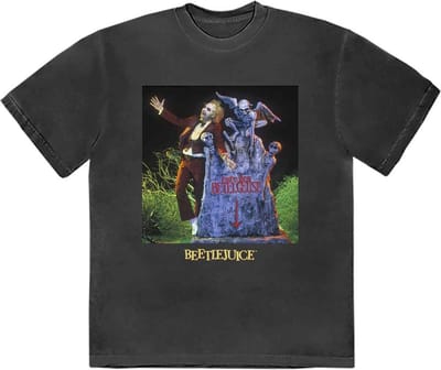 Beetlejuice - Grave Heren T-shirt - S - Zwart