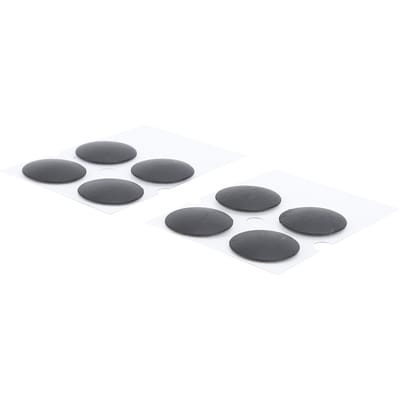 12 stuks Laptop Onderkant Voetjes Dots Rubber Antislip Laptop Voetjes Vervanging Laptop Voetjes Dots met Reparatie gray