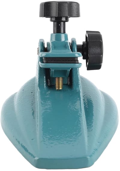 Micrometerhouder - Meetinstrument Basis - Stabiele Metingen - Gietijzeren Basis - Verstelbaar Ontwerp - Blauw