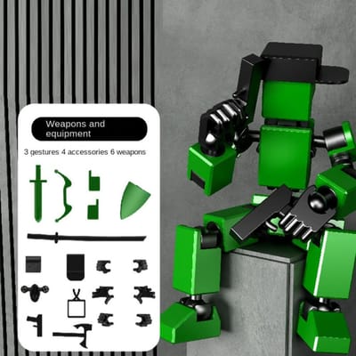 Meervoudig Gewricht Beweegbaar Model Beweegbare Robot Actiefiguur 3D Geprint Mannequin Nieuwigheid Model Pop Vormveranderende Robot