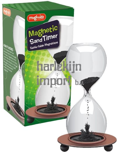 Keycraft zandloper met magneetzand - timer 6+