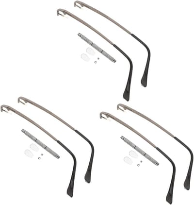 Bril Reparatieset - Reserve Onderdelen - Montage Reparatie - Complete Set - 3 Sets - As Afgebeeld