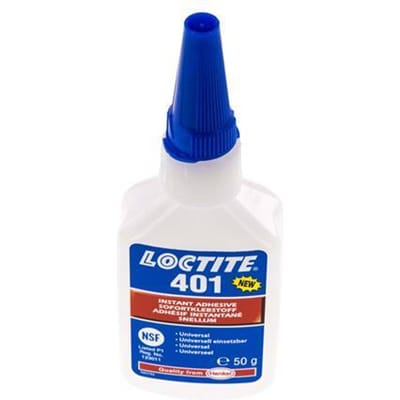 Loctite Instant Lijm 50ml Transparant 3-11s Uithardingstijd Metaal, Kunststof En Rubberoppervlakken