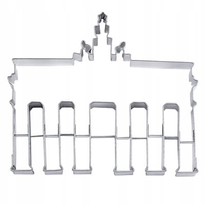 Koekjesvorm Brandenburger Tor RVS 10,5 cm - Unieke bakvorm