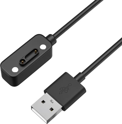Compatibel met Xplora X6 Play connected horloge. 1 kabellengte Zwart lengte 1 m