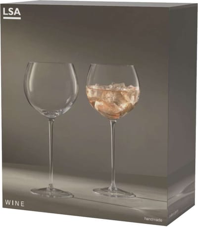 L.S.A. - Wine Ballonglas 570 ml Set van 2 Stuks - Glas - Transparant