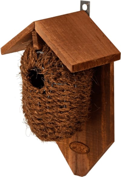 Nestbuidel kokos - Vogelhuisje - Nestkastje - Vogel Huis - Nestbuidel kokos - Broedblokken voor tropen - Vogelhuisjes - Nesten - Nestkasten / vogelhuisjes