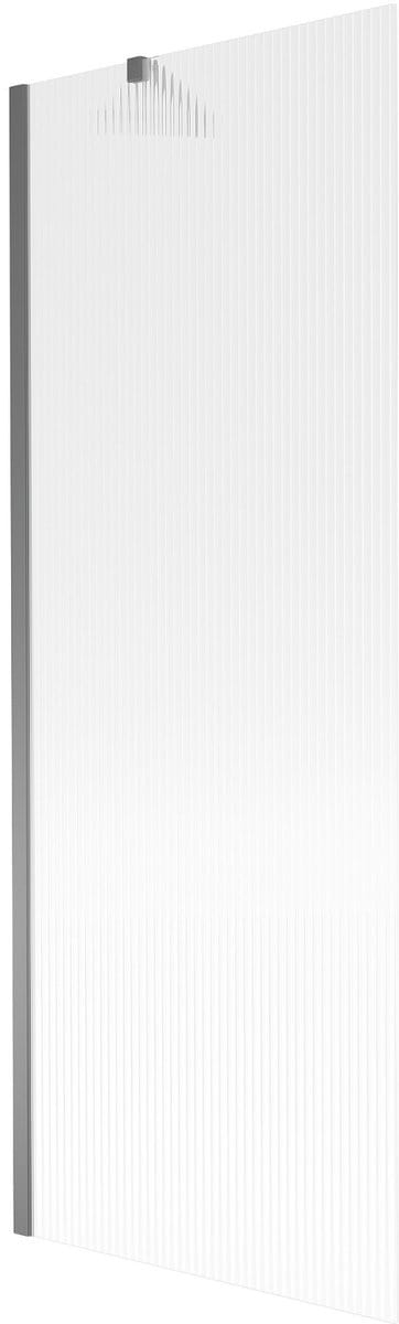 Mexen Next badwand 1-delig 70 x 150 , strepen, gun metal - 895-070-000-00-09-95