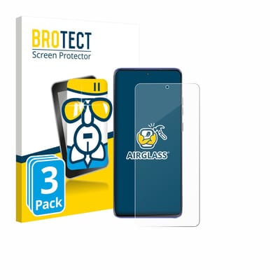 Screenprotector 3 Stuks voor Motorola Edge 60 Stylus Beschermglas transparant