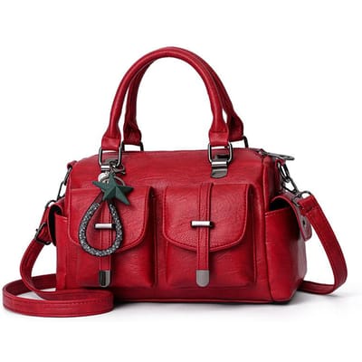 De Nieuwe Dames Tas Trend Handtas Mode Schoudertas Casual Schoudertas Veel Grote Capaciteit Tassen . red