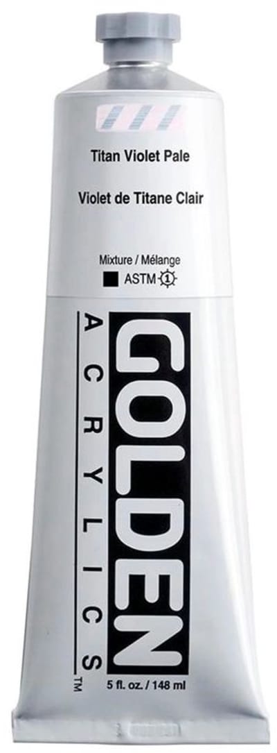Golden Heavy Body Acrylverf Titaan Violet Bleek 148 ml