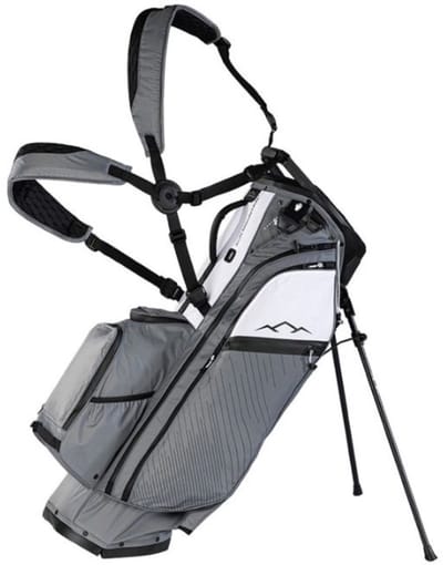 Sun Mountain E4.5 VLO H2NO Waterproof Hybride Standbag - Grijs Wit Zwart | Kleur: Grijs Wit | | |