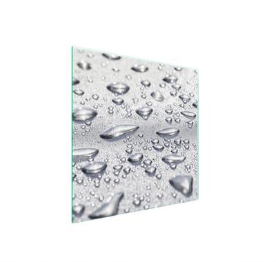 TMK ArtDeko - Serie - Glazen Beschermplaat - 50x52cm - Veilig en Hygiënisch
