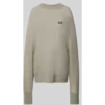Oversized wollen trui in brei-look