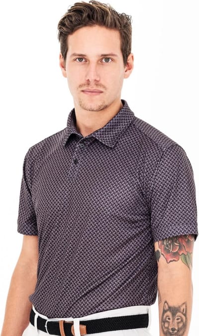 Func Factory mannen Poloshirt Skull zwart maat L