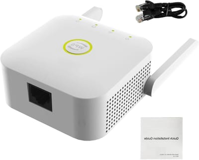 Wifi Versterker - Signaalversterker Internet - Wifi Dekking Uitbreiden - 300M Repeater Dual Mode