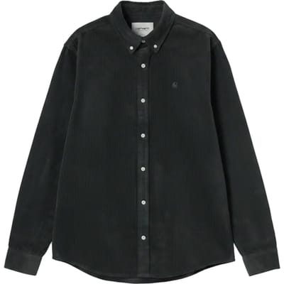 Regular Fit vrijetijdsoverhemd met gestikt logo model 'MADISON'