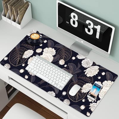 Laptop Desktop, waterdichte bureau schrijfpad voor kantoor en thuiswerk - bureaumat, muismat 90x40 cm