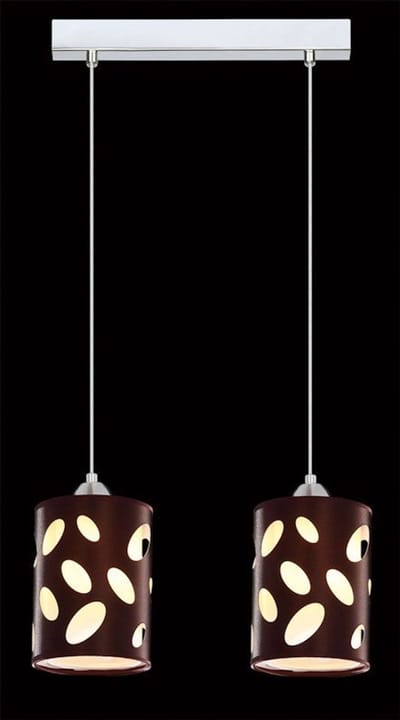 Italux SPOTS MDM1824/2 Hanglamp - 2xE14, 40W, Brons