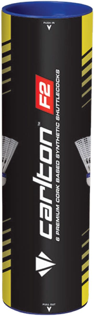 Carlton Badminton Shuttles F2 Red/Fast