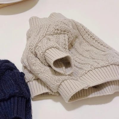 Vêtements de luxe pour chien en polaire pour animal de compagnie, pull pour chien, chat, chiot, Chihuahua, Bichon frisé, bouledogue français, costume d'automne et d'hiver pour chien XS
