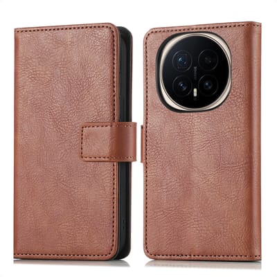 imoshion Hoesje - Geschikt voor Honor Magic8 Pro - Luxe Bookcase - Bruin