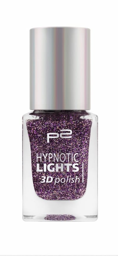 P2 Cosmetics EU Hypnotic 3D Nagellak 060 Rainbow Fuel 10ml Glitters