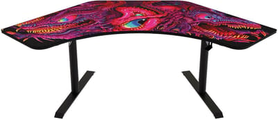 Arozzi Arena Angelo Gaming Hoekbureau - Bureaubrede Muismat - 225 cm - Crawling Chaos