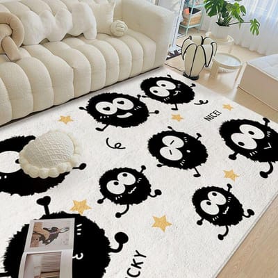 Imitatie Kasjmier Woonkamer Tapijt Slaapkamer Bedrand Deken Huishoudkamer Vloermat Verdikt Sofa Theetafelmat 40 * 60cm