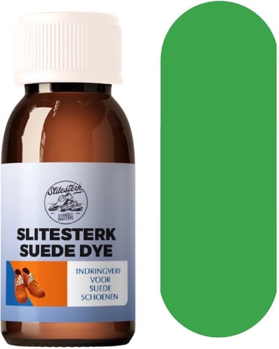 Slitesterk Suede indringverf voor schoenen en laarzen - GROEN - 100ml