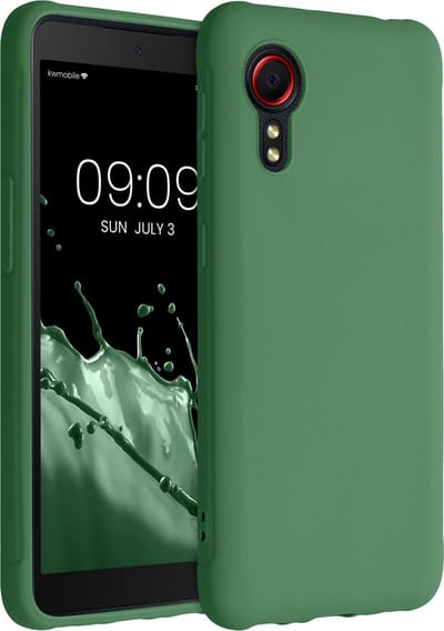 kwmobile telefoonhoesje geschikt voor Samsung Galaxy Xcover 5 - Hoesje voor smartphone - Back cover in elfengroen