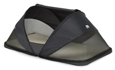 Deryan Cutey Campingbedje - Baby Tentje met Matras - Reisbedje - Zwart